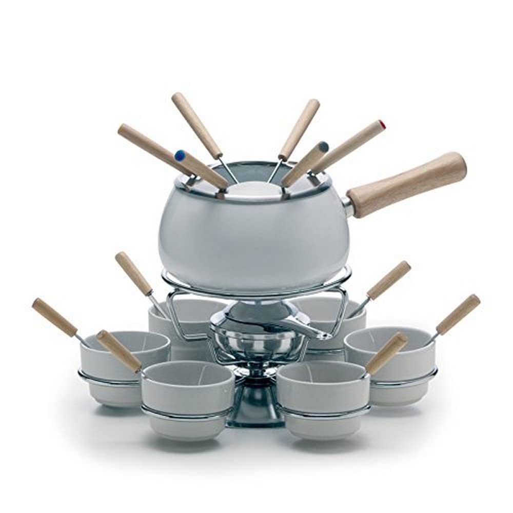 Excèlsa Fondue Set, 22-teilig, Weiss