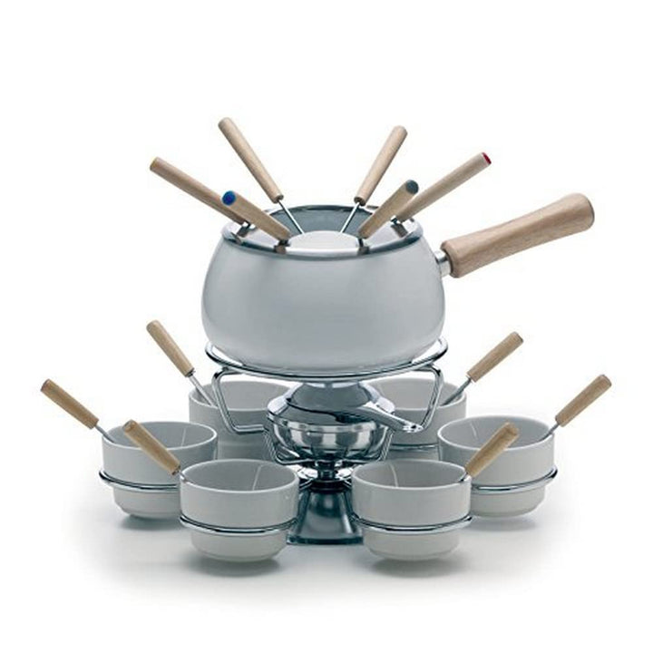 Excèlsa Fondue Set, 22-teilig, Weiss
