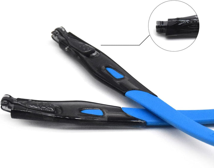 HKUCO Blau/Grau/Grün Gummiersatz Transparente Schwarz Rahmenbeine Für Oakley Crosslink Sweep/Switch