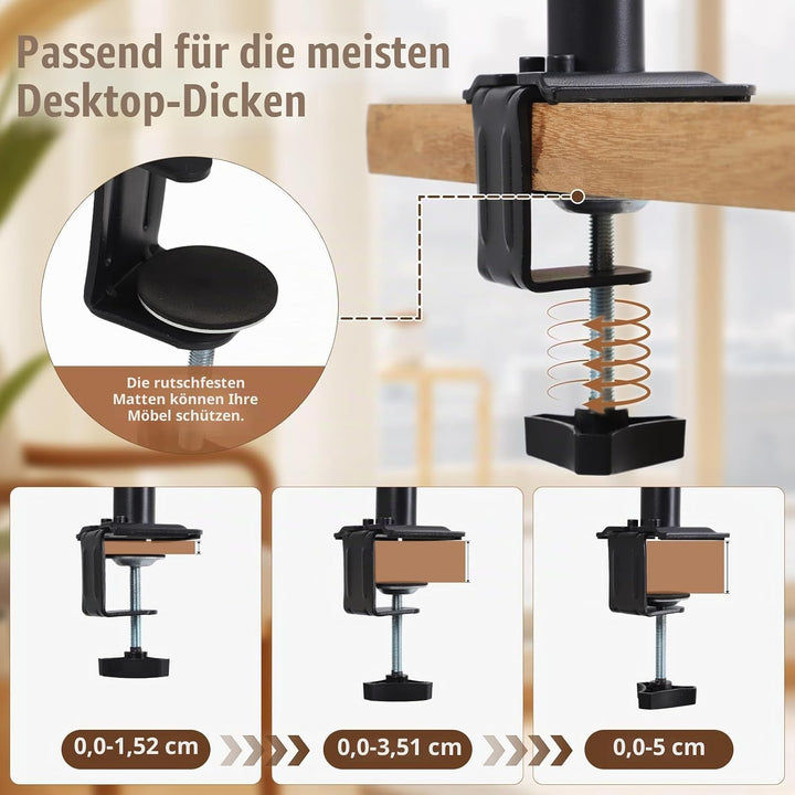 Katzenbett für Schreibtisch, Hängebett für Katzen 360 ° drehendes &amp; höhenverstellbar mit Hängeball,