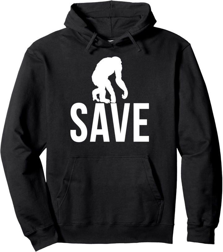 Save The Apes Schützt Die Affen Tierschutz Pullover Hoodie
