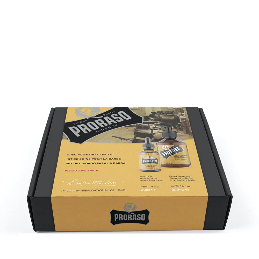 Proraso Duo Set, Wood &amp; Spice, 2 teilig