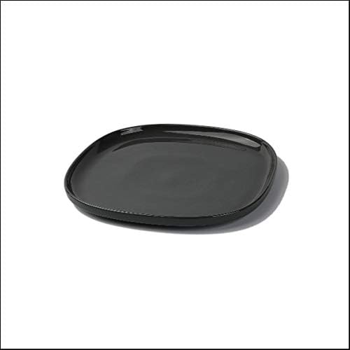 Holst Porzellan BSK 322 High Alumina mittlerer Speiseteller 24 cm grau, Set 3, bis zu 400% resistent