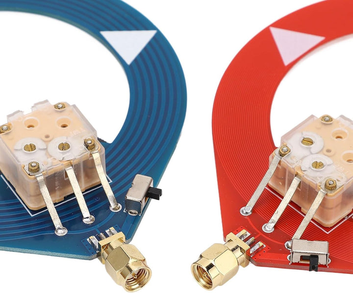 2 Stück Tragbare Donut AM Antenne PCB Mini Loop Antenne für Verbesserten Empfang auf Kurzwellenradio