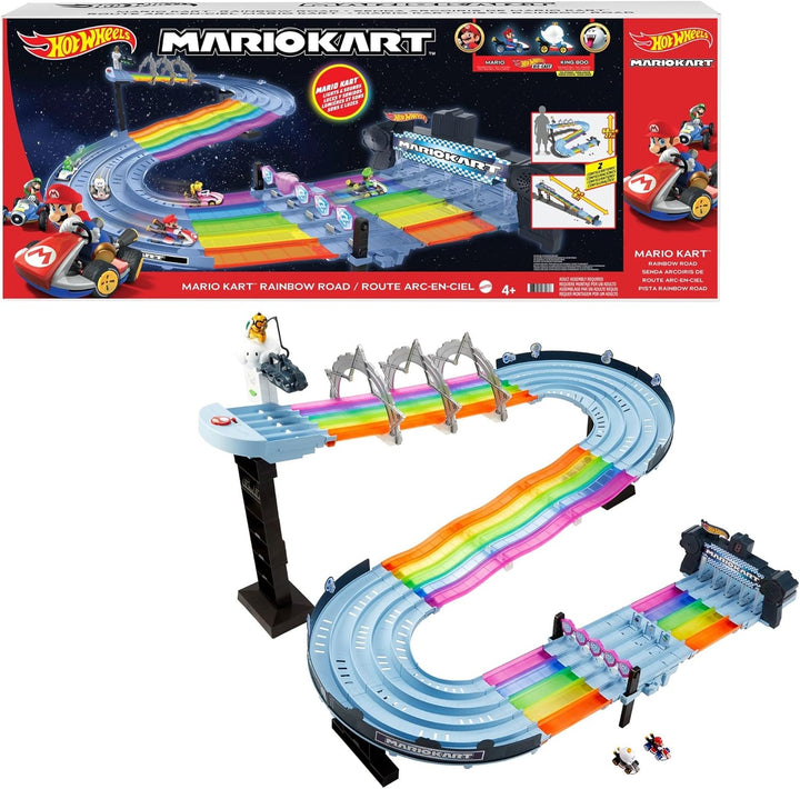 Mattel HW Mario Kart Rainbow Road Track