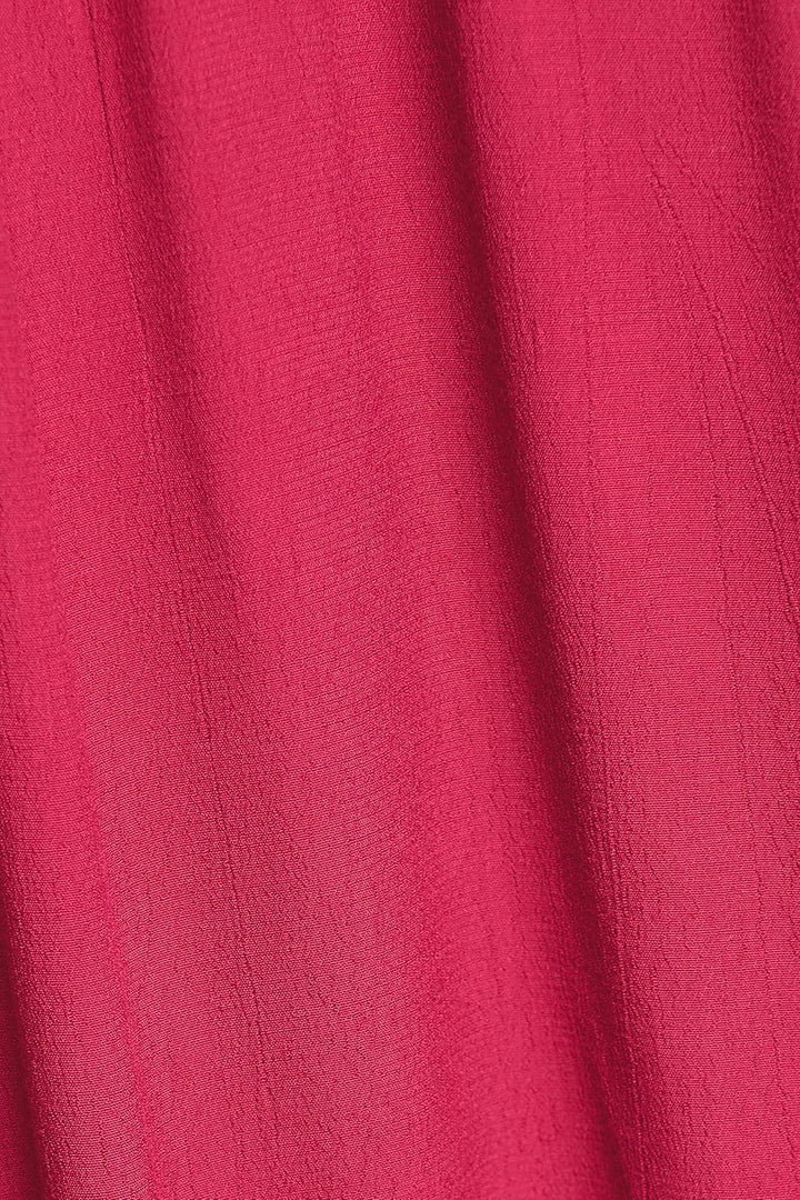ESPRIT Kleid mit Spitzendetails XS 615/Cherry Red, XS 615/Cherry Red