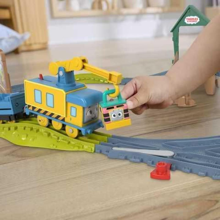 Thomas &amp; Seine Freunde Busy Friends Lokomotive + Schienen-Set