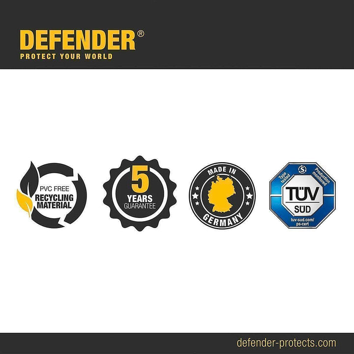DEFENDER Nano Kabelbrücke 6 Kanal mit schwarzem Deckel schwarzer deckel, schwarzer deckel