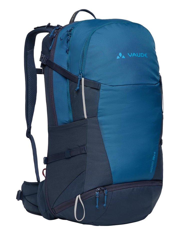 VAUDE Wanderrucksack Wizard 30+4, wasserabweisender Rucksack Damen &amp; Herren, komfortabler Trekkingru