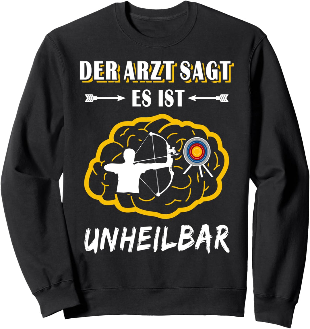 Bogensport Bogensportler Bogen Compoundbogen Bogenschiessen Sweatshirt