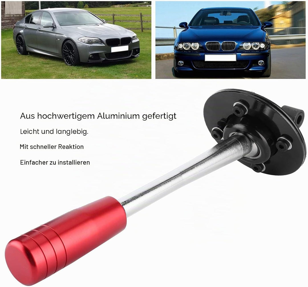 aqxreight - Short Shifter, Auto Short Shifter mit Knopfmodifikation Zubeh?r Passend für E30 E36 E46