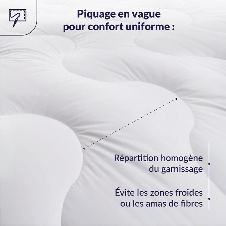 Dodo Surconfort Steppbett 600 g, weiss, 90 x 190 cm, 90 x 190 cm