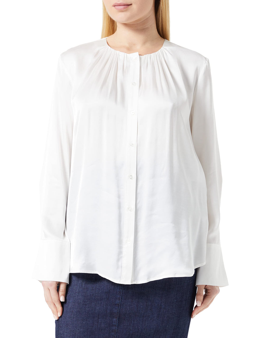 Gerry Weber Damen 150216-31161 Outdoorjacke nicht Wolle 42 Off-white, 42 Off-white