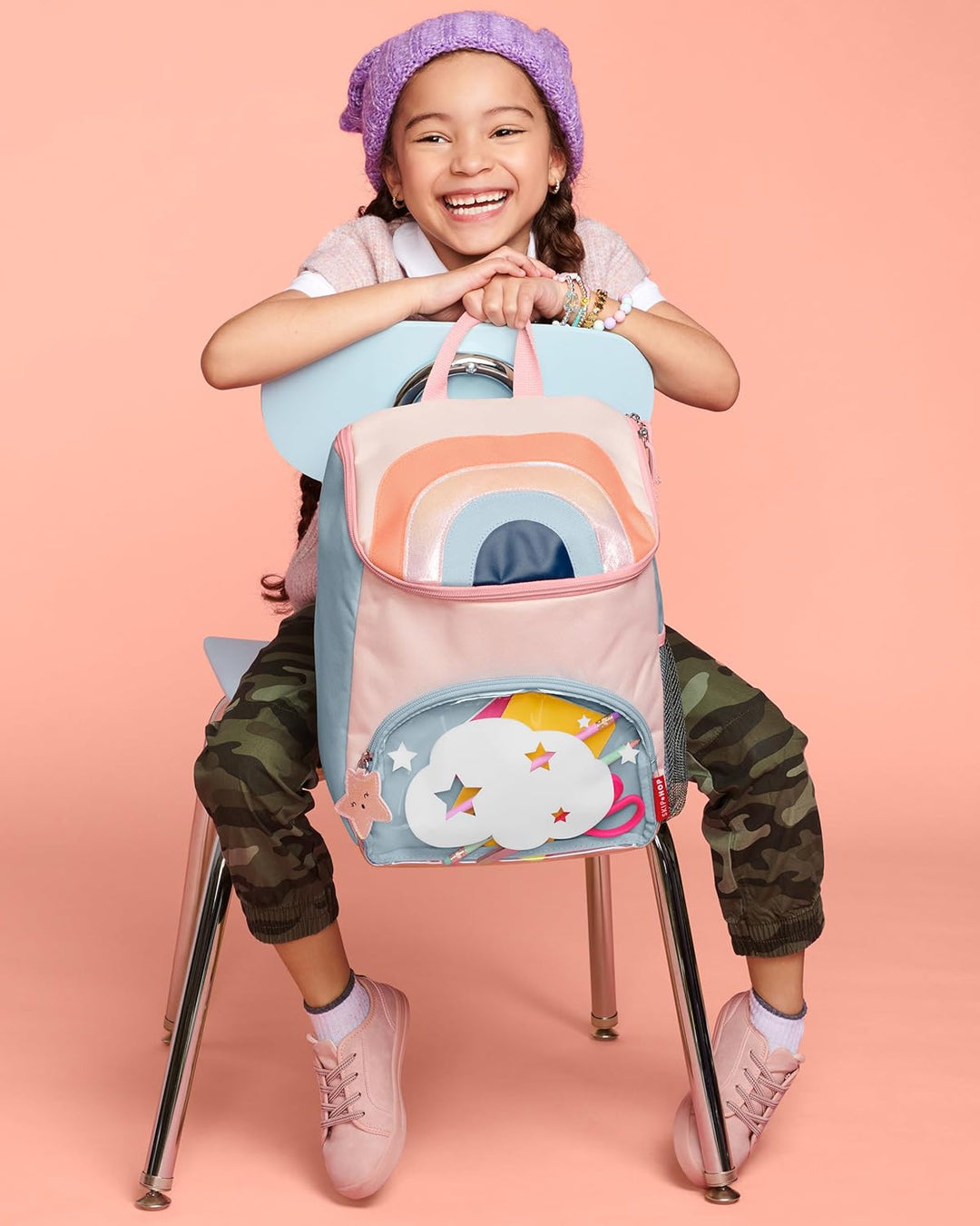 Skip Hop Spark Style grosser Rucksack Regenbogen