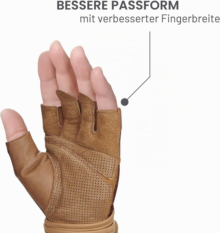 Harbinger Pro Wristwrap Handschuhe, Hebehandschuhe für diejenigen, die Flexibilität und Atmungsaktiv