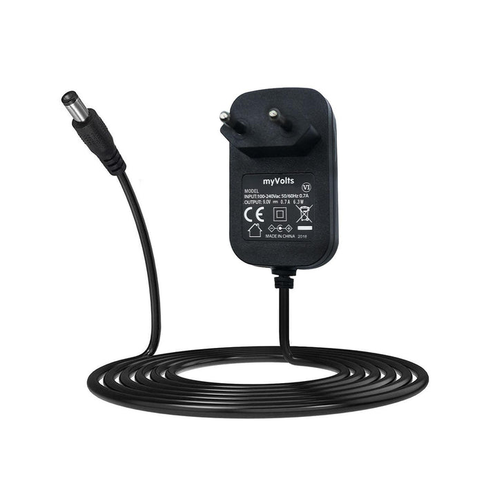 MyVolts 9V EU-Netzteil kompatibel mit Kettler Paso 309 Fahrrad-Heimtrainer Standard, Standard