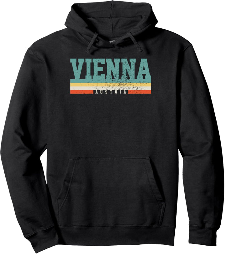 Wien Österreich Vintage Pullover Hoodie