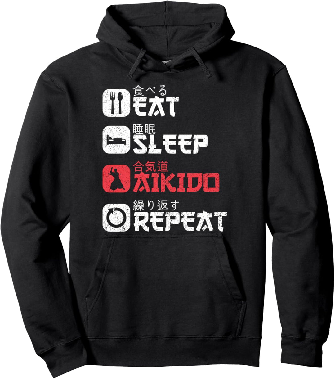 Aikido Aikidoka Japanische Kampfkunst Martial Arts Budo Pullover Hoodie