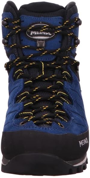 Meindl Herren Wanderstiefel 38 EU Marine Gelb, 38 EU Marine Gelb