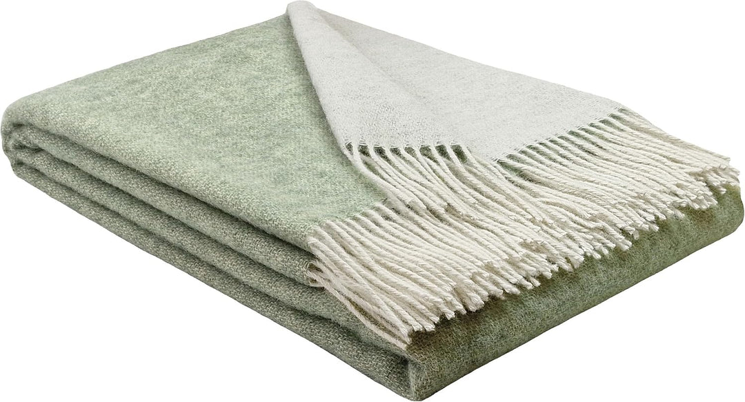 Wolldecke 100% Schurwolle Wohndecke in versch. Farben 140 x 200 cm Tagesdecke Schurwolldecke Woll-Pl