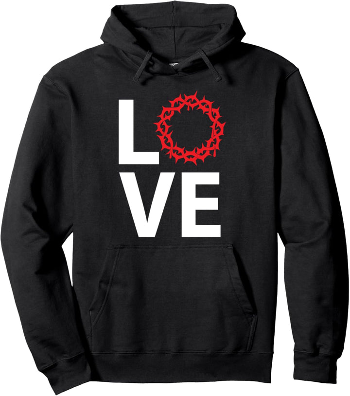 Liebe Jesus Christus Pullover Hoodie