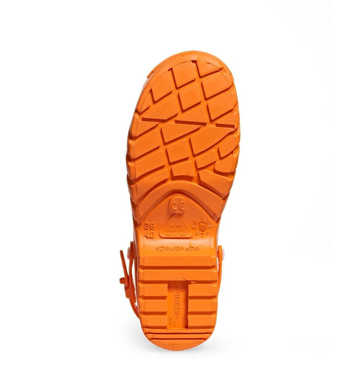 ABEBA 9630 AUTOKLAVIERBARE CLOGS Verstopfen, OB, A, E, SRC, Orange, Grösse 44 44 EU, 44 EU