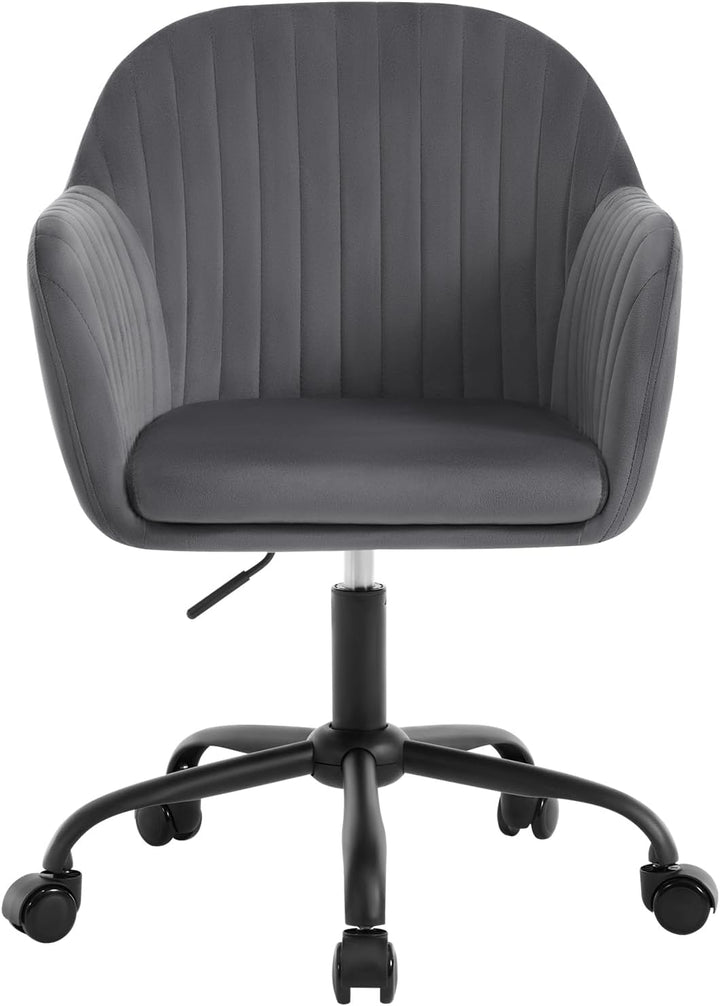 WOLTU Schreibtischstuhl, Bürostuhl ergonomisch, Homeoffice Stuhl höhenverstellbar, Schminkstuhl mit