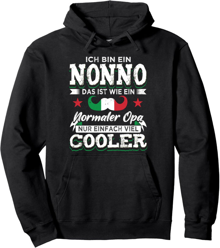 Italienischer Opa aus Italien Nonno Pullover Hoodie