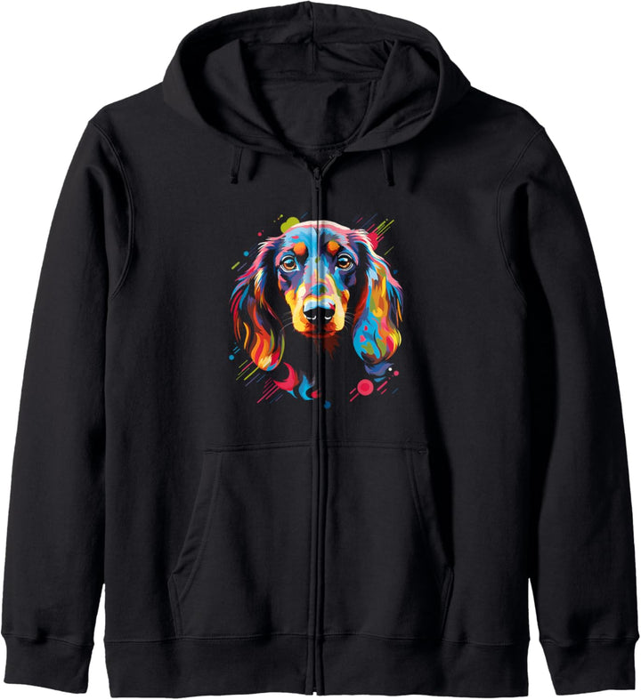 Dackel Dachshund Kapuzenjacke