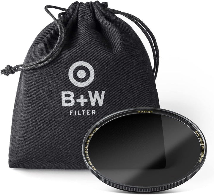 B+W Graufilter ND 1,8 MRC Nano Master 82mm (16x vergütet, Slim, Premium)