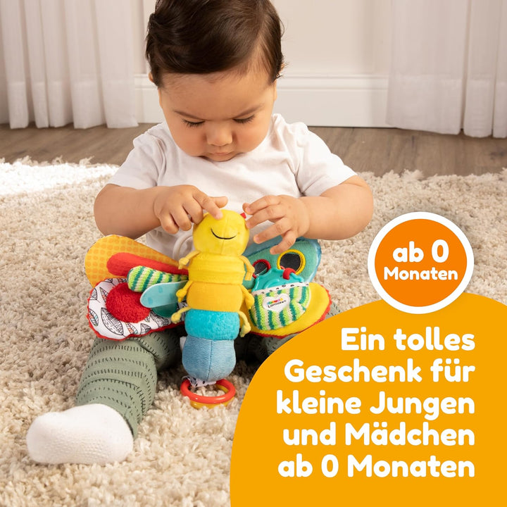 Lamaze Baby Spielzeug "Freddie, das Glühwürmchen" Clip &amp; Go, Hochwertiges Kleinkindspielzeug, Greifl