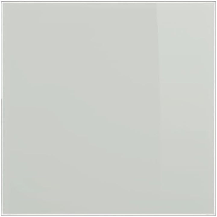 Vlano EOS 100 H WH Badlüfter mit Glasfront, Feuchtigkeitssensor und Nachlauf, Rückschlagklappe,100 m