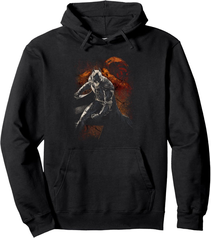 Batman Dark Knight Rises Grungy Knight Pullover Hoodie