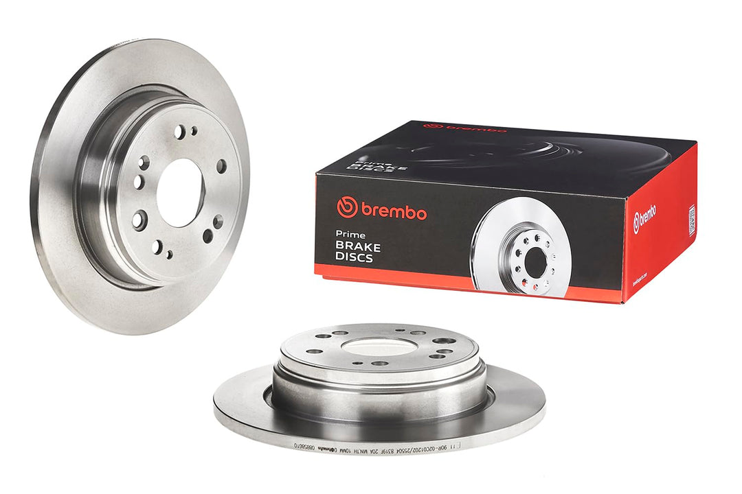 Brembo 08.B586.10 Hintere Bremsscheibe, Anzahl 2