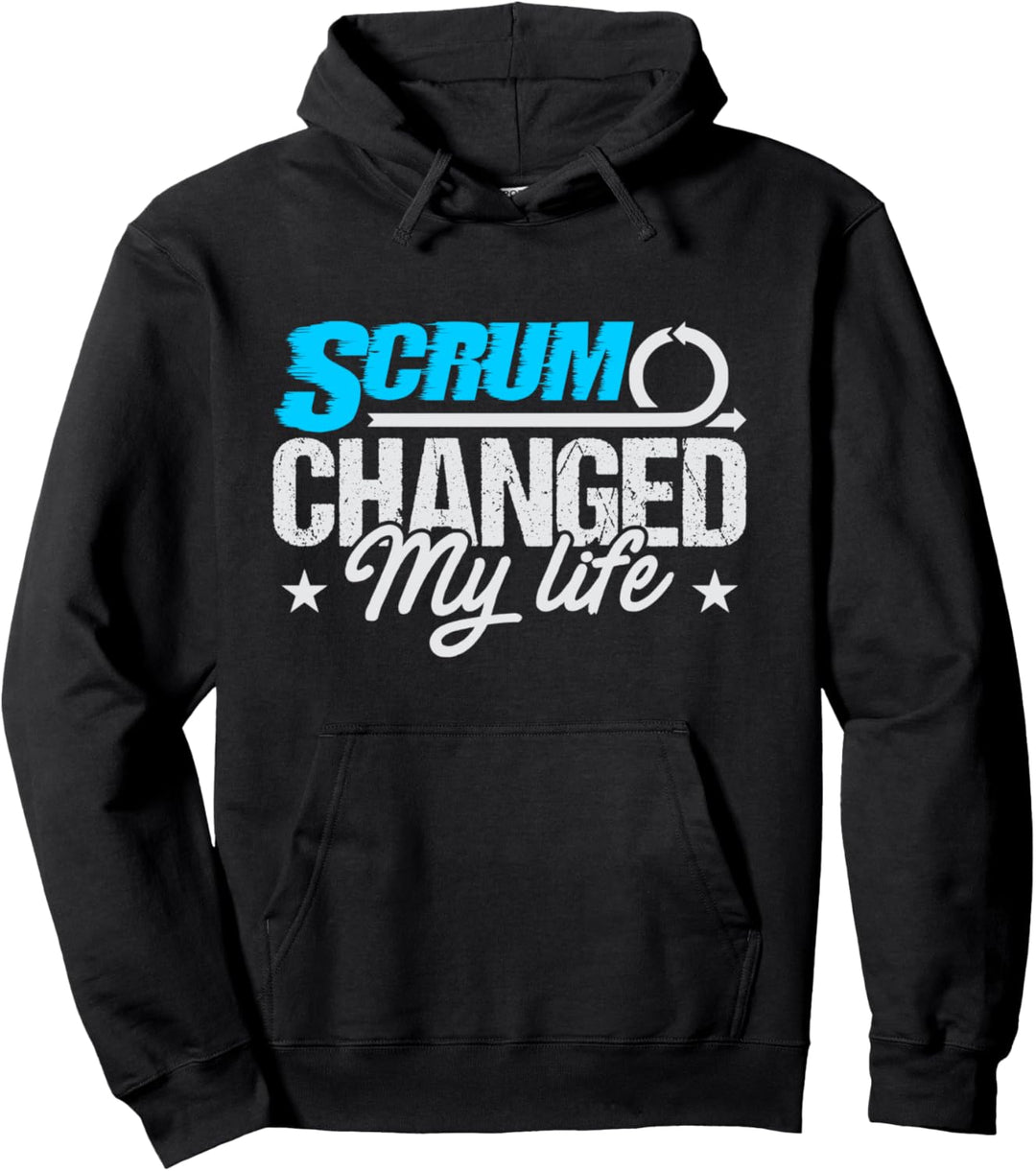 Love Scrum Fanatic Agile Project Management Funny PM Coach Pullover Hoodie