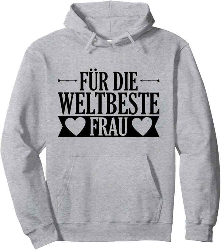 Für die weltbeste Frau Pullover Hoodie