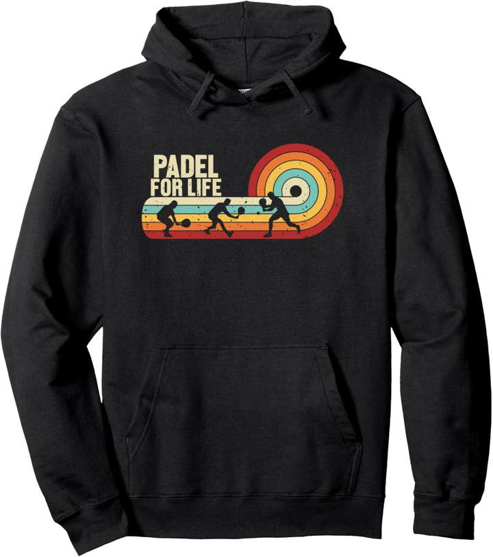 Padel for Life Paddle Tennis Paddleball Padel Tennis Padel Pullover Hoodie