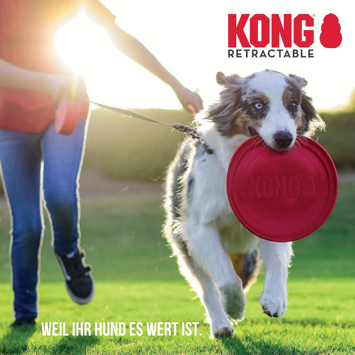 Kong Terrain Hundeleine, einziehbar Terrain mittel grau, Terrain mittel grau