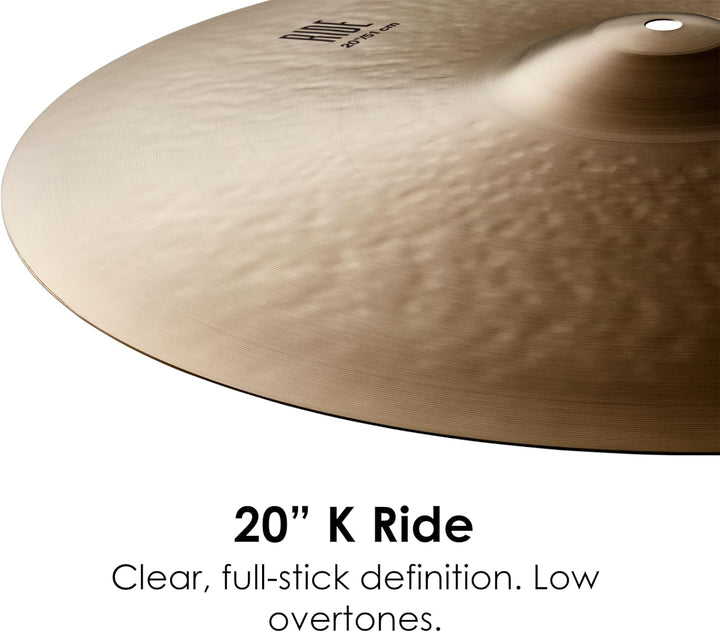 Zildjian K Zildjian Series - 20" Ride Cymbal 20 Zoll Ride, 20 Zoll Ride