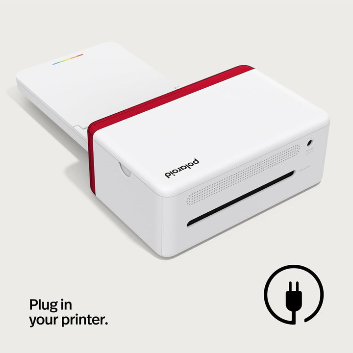 Polaroid - Everything Box Hi Print 4x6 - Bluetooth-Fotodrucker (Drucker + Papierkartusche)