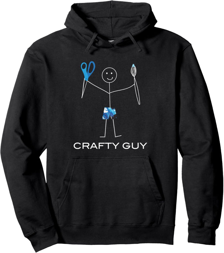 Lustige Crafty Handwerk für Jungen, Männer Crafting Pullover Hoodie