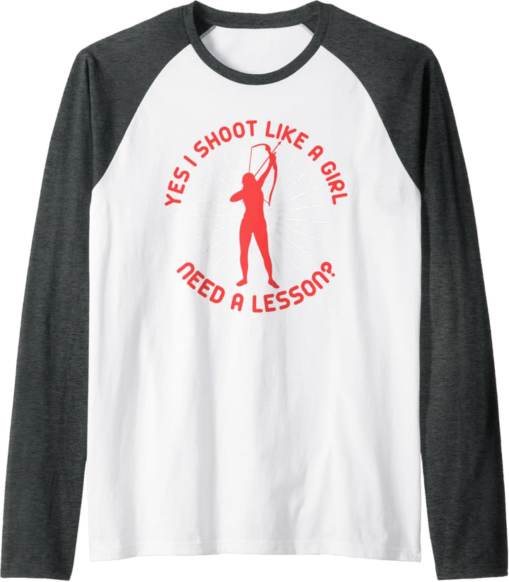 Bogenschütze Bogensport Pfeil Bogen - Bogenschiessen Raglan