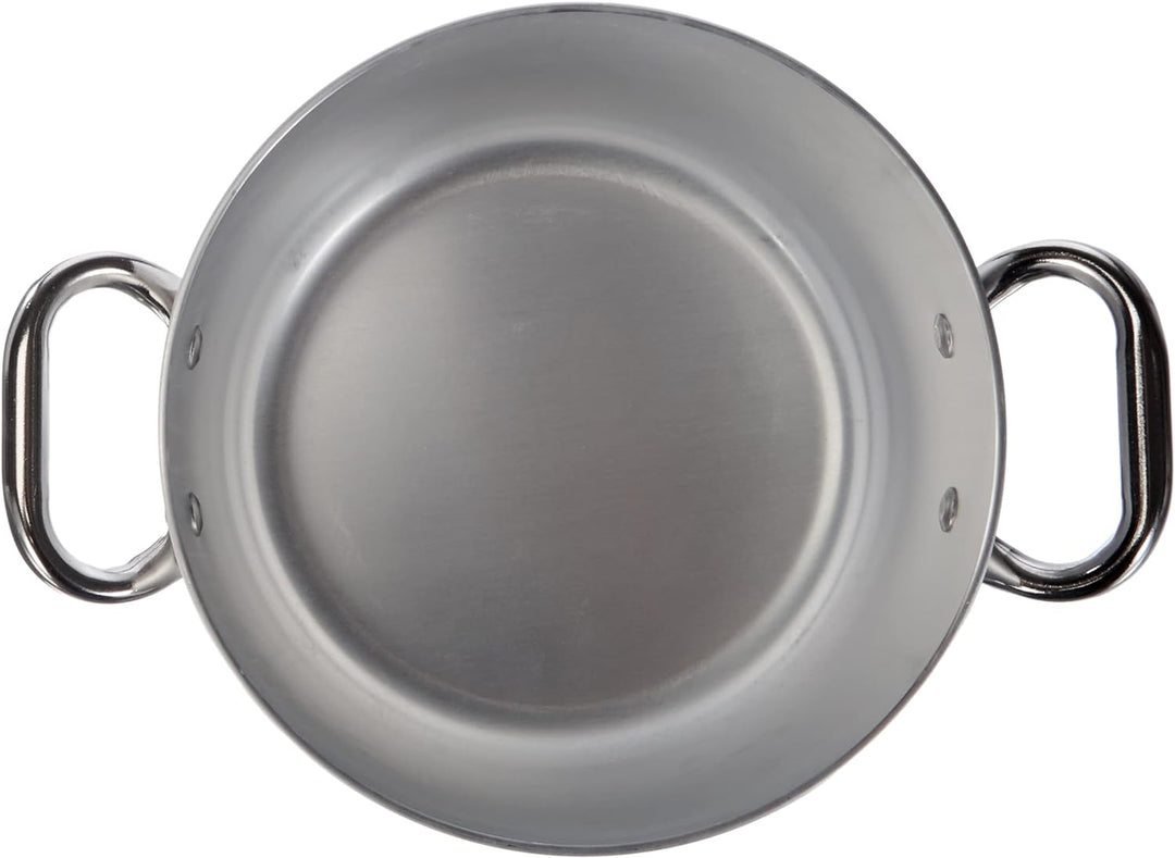 Agnelli Auflaufform aus Aluminium mit 2 Edelstahlgriffen 20 cm, 20 cm