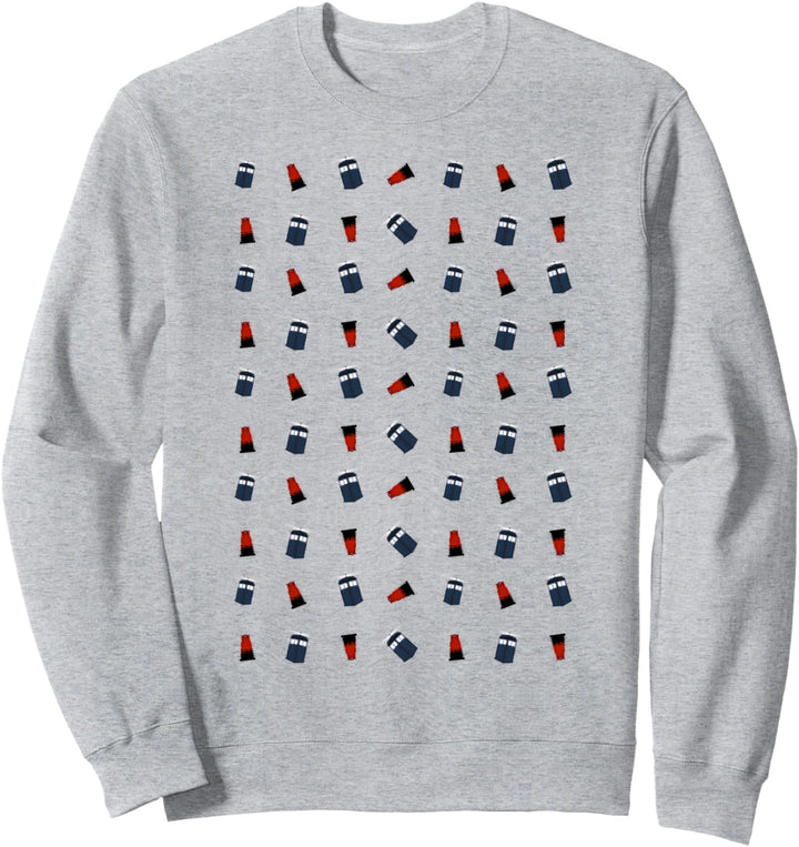 Doctor Who Muster Tardis Dalek Sweatshirt