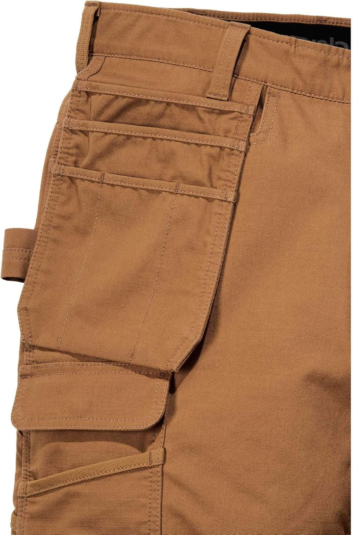 Carhartt Herren Steel Rugged Flex Relaxed Fit Double Front Multi-Pocket Work Pant 30 Brown, 30 Brown
