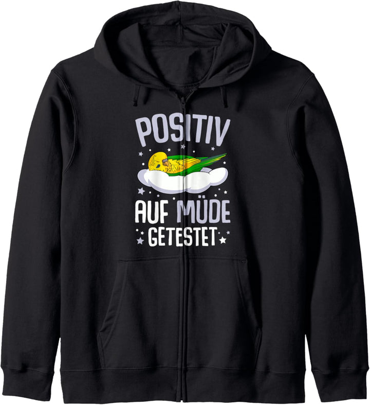 Wellensittich Positiv Auf Müde Getestet Kapuzenjacke