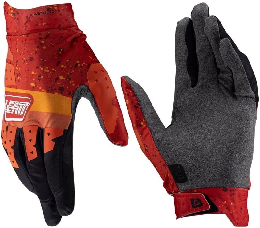 Leatt 2.5 Windblock Motocross Handschuhe Schwarz S, Schwarz S