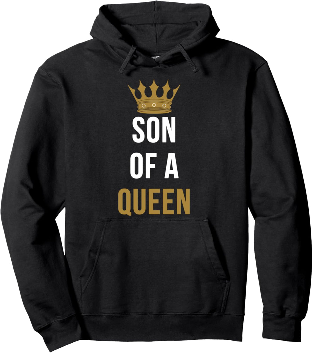 Mutter Und Sohn Partner Outfit Son Of A Queen Partnerlook Pullover Hoodie