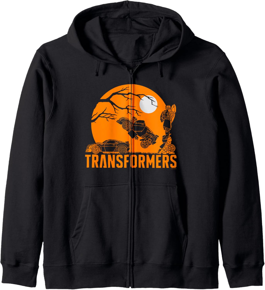 Transformers Halloween Haunt Bumblebee Silhouettes Kapuzenjacke