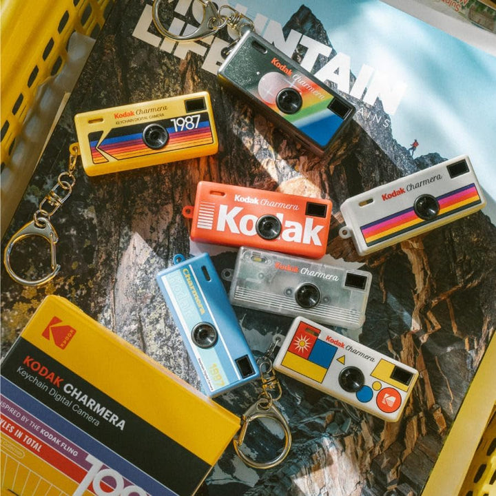 KODAK CHARMERA Schlüsselanhänger Digitalkamera Blind Box Ganzes Set (6 Stück), Ganzes Set